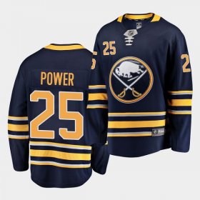 Cheap Men\'s Buffalo Sabres #25 Owen Power Navy Stitched Jersey
