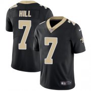 Wholesale Cheap Nike Saints #7 Taysom Hill Black Team Color Men's Stitched NFL Vapor Untouchable Limited Jersey