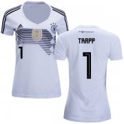 Wholesale Cheap Women's Germany #1 Trapp White Home Soccer Country Jersey
