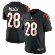 Wholesale Cheap Men's Cincinnati Bengals #28 Joe Mixon 2021 New Black Vapor Untouchable Limited Stitched Jersey