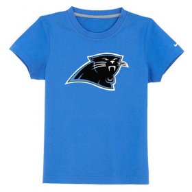 Wholesale Cheap Carolina Panthers Sideline Legend Authentic Logo Youth T-Shirt Light Blue