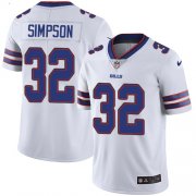 Wholesale Cheap Nike Bills #32 O. J. Simpson White Men's Stitched NFL Vapor Untouchable Limited Jersey