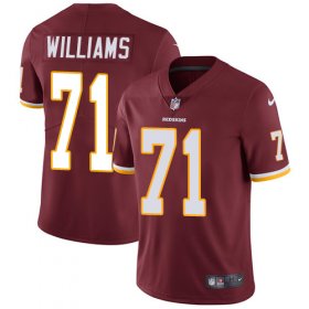 Wholesale Cheap Nike Redskins #71 Trent Williams Burgundy Red Team Color Men\'s Stitched NFL Vapor Untouchable Limited Jersey