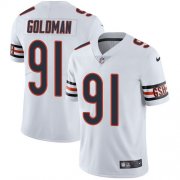 Wholesale Cheap Nike Bears #91 Eddie Goldman White Men's Stitched NFL Vapor Untouchable Limited Jersey
