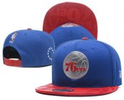Wholesale Cheap Philadelphia 76ers Snapback Ajustable Cap Hat YD 3