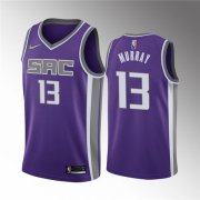 Wholesale Cheap Men's Sacramento Kings #13 Keegan Murray 2022 Draft Basketball Stitched Jersey