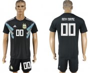 Wholesale Cheap Argentina Personalized Away Soccer Country Jersey