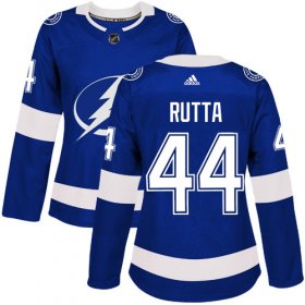 Cheap Adidas Lightning #44 Jan Rutta Blue Home Authentic Women\'s Stitched NHL Jersey