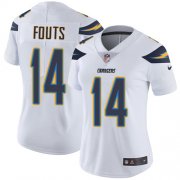 Wholesale Cheap Nike Chargers #14 Dan Fouts White Women's Stitched NFL Vapor Untouchable Limited Jersey