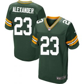 Wholesale Cheap Nike Packers #23 Jaire Alexander Green Team Color Men\'s Stitched NFL Elite Jersey