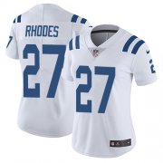 Wholesale Cheap Nike Colts #27 Xavier Rhodes White Women's Stitched NFL Vapor Untouchable Limited Jersey