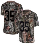 Wholesale Cheap Nike Patriots #35 Kyle Dugger Camo Men's Stitched NFL Limited Rush Realtree Jersey