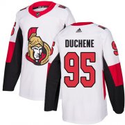 Wholesale Cheap Adidas Senators #95 Matt Duchene White Road Authentic Stitched Youth NHL Jersey