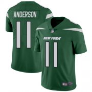 Wholesale Cheap Nike Jets #11 Robby Anderson Green Team Color Men's Stitched NFL Vapor Untouchable Limited Jersey