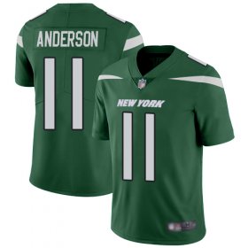 Wholesale Cheap Nike Jets #11 Robby Anderson Green Team Color Men\'s Stitched NFL Vapor Untouchable Limited Jersey