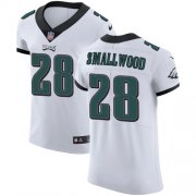 Wholesale Cheap Nike Eagles #28 Wendell Smallwood White Men's Stitched NFL Vapor Untouchable Elite Jersey