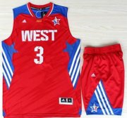 Wholesale Cheap 2013 All-Star Western Conference Los Angeles Clippers 3 Chris Paul Red Revolution 30 Swingman Suits