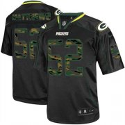 Wholesale Cheap Nike Packers #52 Clay Matthews Black Men's Stitched NFL Elite Camo Fashion Jersey