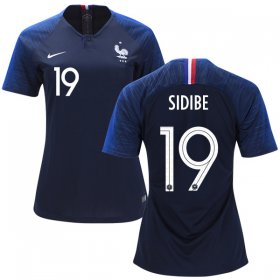 Wholesale Cheap Women\'s France #19 Sidibe Home Soccer Country Jersey