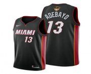 Wholesale Cheap Men's Miami Heat #13 Bam Adebayo 2020 Black Finals Bound Association Edition Stitched NBA Jersey