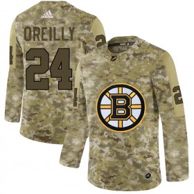 Wholesale Cheap Adidas Bruins #24 Terry O\'Reilly Camo Authentic Stitched NHL Jersey