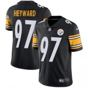 Wholesale Cheap Nike Steelers #97 Cameron Heyward Black Team Color Men's Stitched NFL Vapor Untouchable Limited Jersey