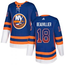 Wholesale Cheap Adidas Islanders #18 Anthony Beauvillier Royal Blue Home Authentic Drift Fashion Stitched NHL Jersey