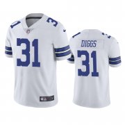 Wholesale Cheap Men's Dallas Cowboys #31 Trevon Diggs White 2020 NFL Draft Vapor Limited Jersey