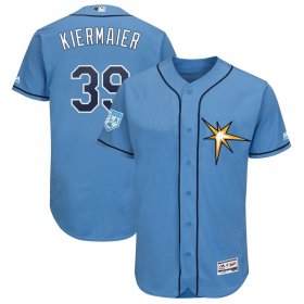Wholesale Cheap Rays #39 Kevin Kiermaier Light Blue 2019 Spring Training Flex Base Stitched MLB Jersey