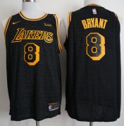 Wholesale Cheap Nike Lakers #8 Kobe Bryant Black NBA Swingman City Edition Jersey