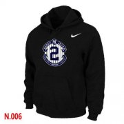 Wholesale Cheap Nike New York Yankees #2 Derek Jeter Official Final Season Commemorative Logo Pullover Hoodie Black