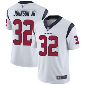 Wholesale Cheap Nike Texans #32 Lonnie Johnson Jr. White Men\'s Stitched NFL Vapor Untouchable Limited Jersey