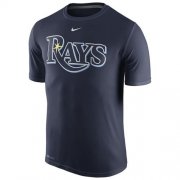 Wholesale Cheap Tampa Bay Rays Nike Legend Wordmark 1.5 Performance T-Shirt Navy