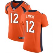 Wholesale Cheap Nike Broncos #12 Paxton Lynch Orange Team Color Men's Stitched NFL Vapor Untouchable Elite Jersey