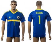 Wholesale Cheap Bosnia Herzegovina #1 Begovic Home Soccer Country Jersey