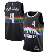 Wholesale Cheap Nuggets #4 Paul Millsap Black Basketball Swingman City Edition 2019-20 Jersey