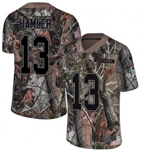 Wholesale Cheap Nike Broncos #13 KJ Hamler Camo Men\'s Stitched NFL Limited Rush Realtree Jersey