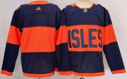 Cheap Men's New York Islanders Blank Navy 2024 Stadium Series Stitched Jersey