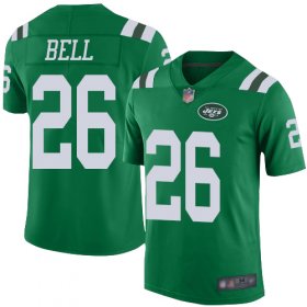 Wholesale Cheap Nike Jets #26 Le\'Veon Bell Green Men\'s Stitched NFL Limited Rush Jersey