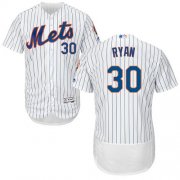 Wholesale Cheap Mets #30 Nolan Ryan White(Blue Strip) Flexbase Authentic Collection Stitched MLB Jersey