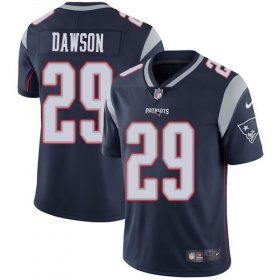 Wholesale Cheap Nike Patriots #29 Duke Dawson Navy Blue Team Color Men\'s Stitched NFL Vapor Untouchable Limited Jersey