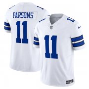 Men's Dallas Cowboys #11 Micah Parsons White 2023 F.U.S.E. Limited Stitched Football Nike Jersey