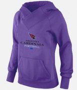Wholesale Cheap Women's Arizona Cardinals Big & Tall Critical Victory Pullover Hoodie Purple