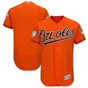 Wholesale Cheap Orioles Blank Orange 2019 Spring Training Flex Base Stitched MLB Jersey