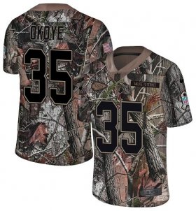 Wholesale Cheap Nike Chiefs #35 Christian Okoye Camo Men\'s Stitched NFL Limited Rush Realtree Jersey