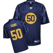 Wholesale Cheap Packers #50 A.J. Hawk Blue Stitched NFL Jersey