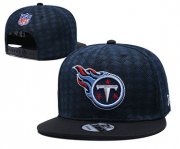 Wholesale Cheap Titans Team Logo Navy Black Adjustable Hat TX