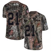 Wholesale Cheap Nike Texans #21 Bradley Roby Camo Men's Stitched NFL Limited Rush Realtree Jersey