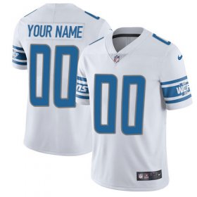 Wholesale Cheap Nike Detroit Lions Customized White Stitched Vapor Untouchable Limited Men\'s NFL Jersey