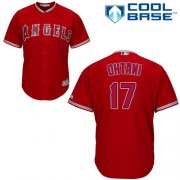 Wholesale Cheap Angels #17 Shohei Ohtani Red Cool Base Stitched Youth MLB Jersey